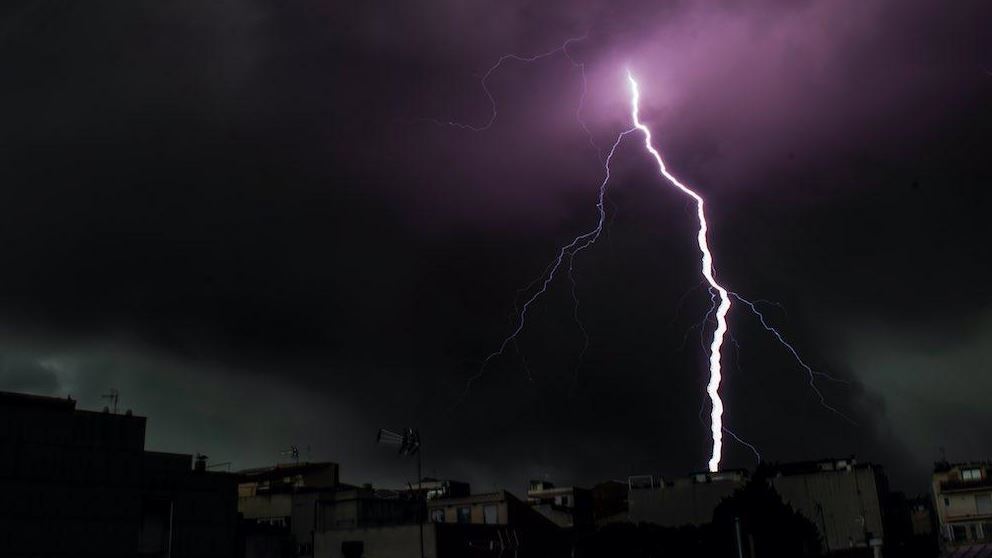 Imagen de fuertes tormentas