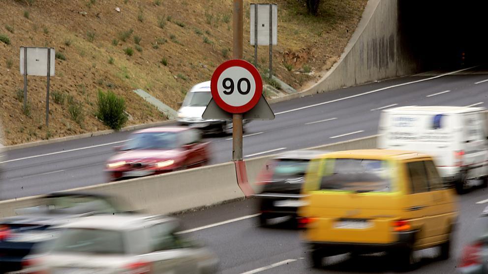 La rebaja quiere adecuar la velocidad de la vía a las circunstancias (Àlex Garcia)