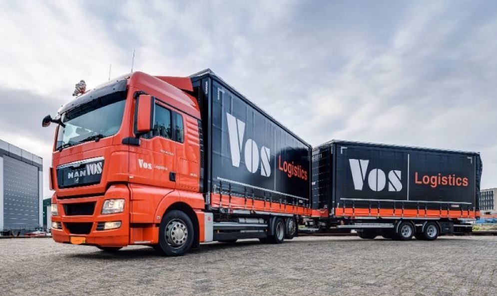 Imagen de un camión de Vos Logistics