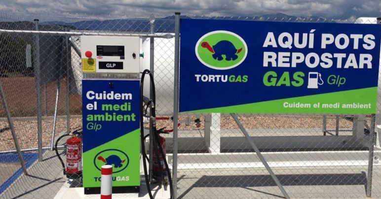 Surtidor de Gas en la Red Tortuga