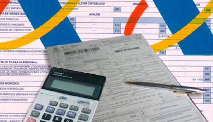 Imagen de una declaración de impuestos