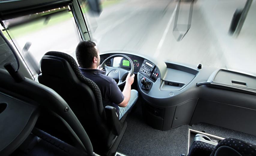 Un conductor de autobús