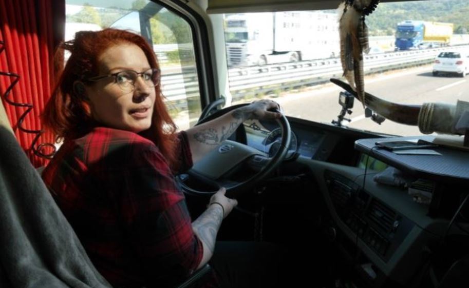 La camionera Vivien B.