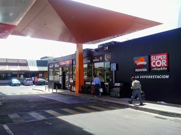 Una gasolinera de Repsol