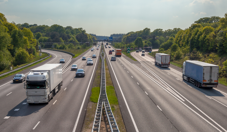 Imagen de una autopista europea