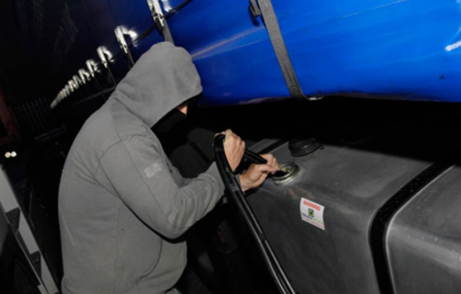 Imagen de un robo de gasoleo