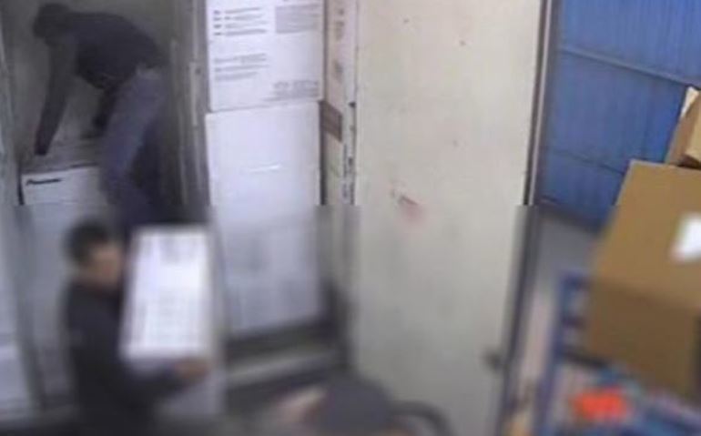 Robo de mercancía de un camión