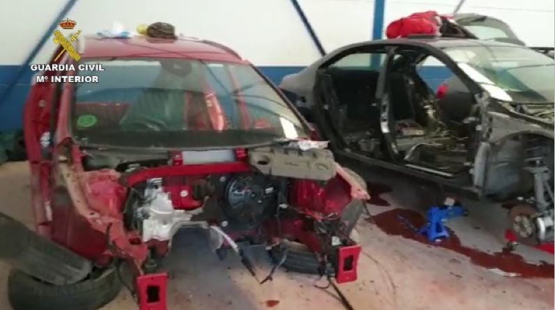 Imagen de vehículos robados