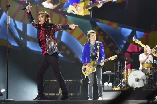 HAVANA, CUBA - MARCH 25: The Rolling Stones perform on stage during The Rolling Stones concert at Ciudad Deportiva on March 25, 2016 in Havana, Cuba. Pic. Credit: Dave J Hogan