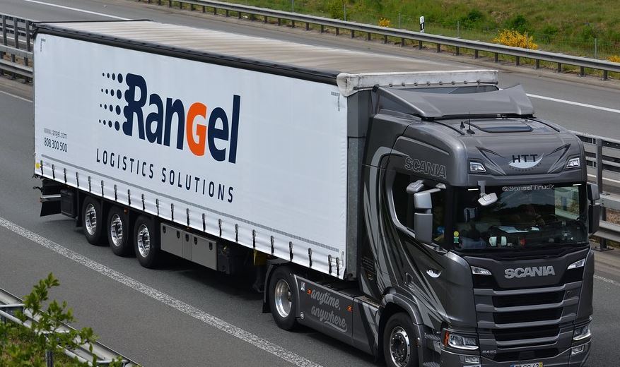 Imagen de un camión de Rangel Logistics
