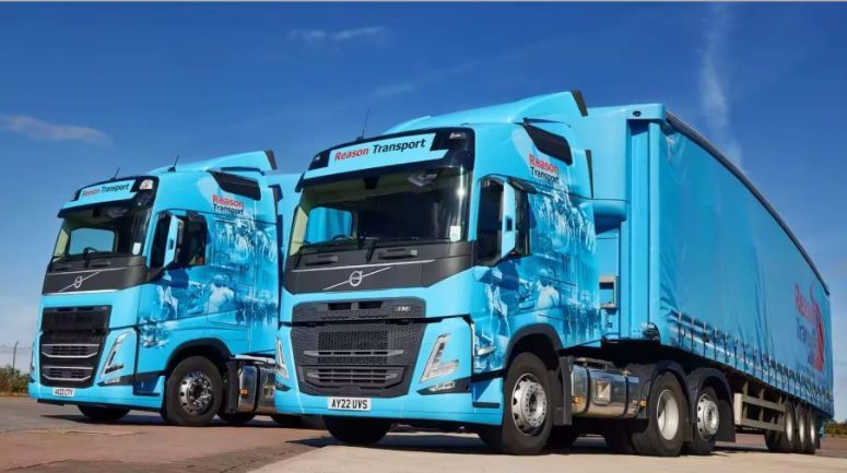 Reason Transport incorpora 5 camiones Volvo a su creciente flota
