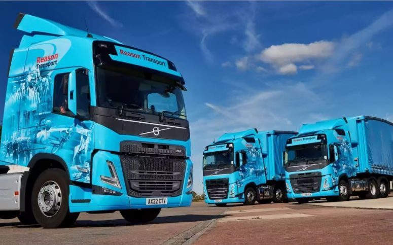 Reason Transport incorpora 5 camiones Volvo a su creciente flota