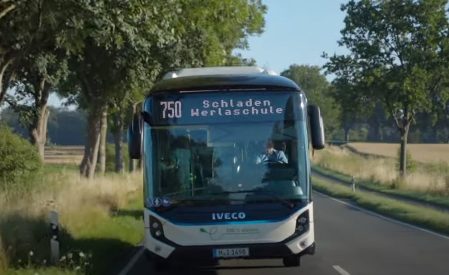 Récord de autonomía para el autobús E-WAY: 543 km con una carga completa