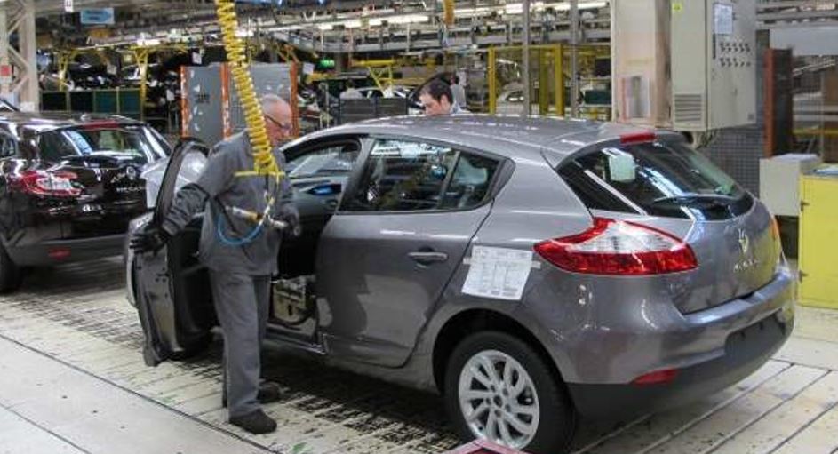 Imagen de la fábrica de coches de Reanault