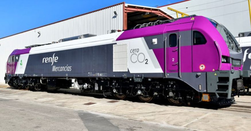 Renfe Mercancías recibe 6 de las 12 locomotoras construidas por Stadler Valencia