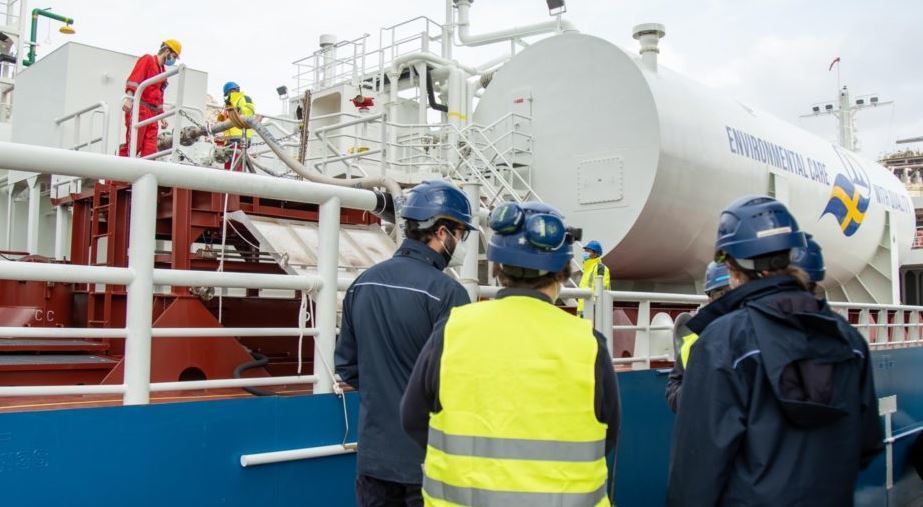 Repsol realiza el primer bunkering de GNL