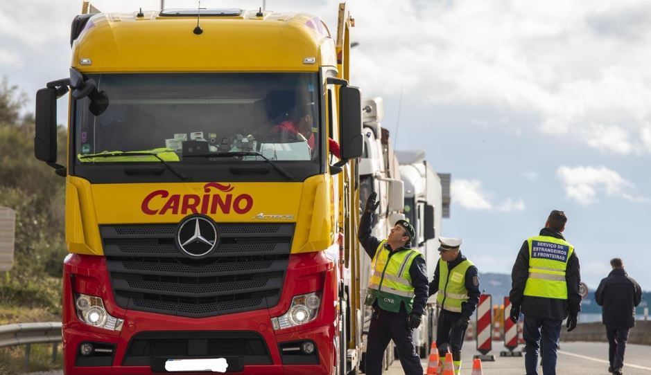 Restablecimiento del control de fronteras terrestres entre Portugal y España