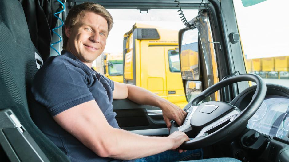 Un camionero alemán