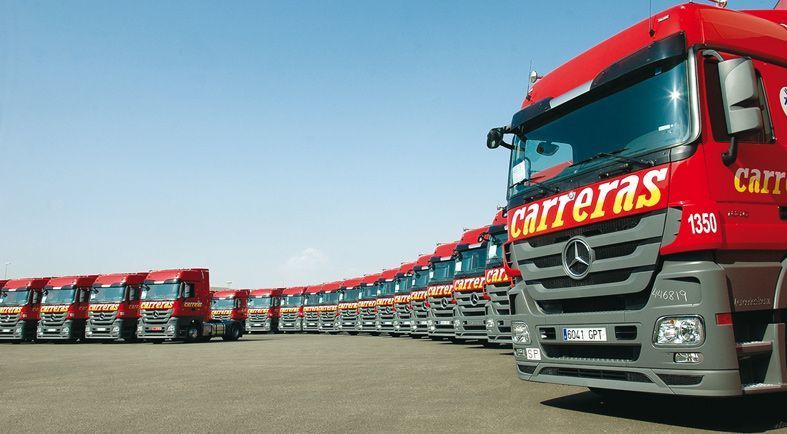 Camiones del Grupo Carreras