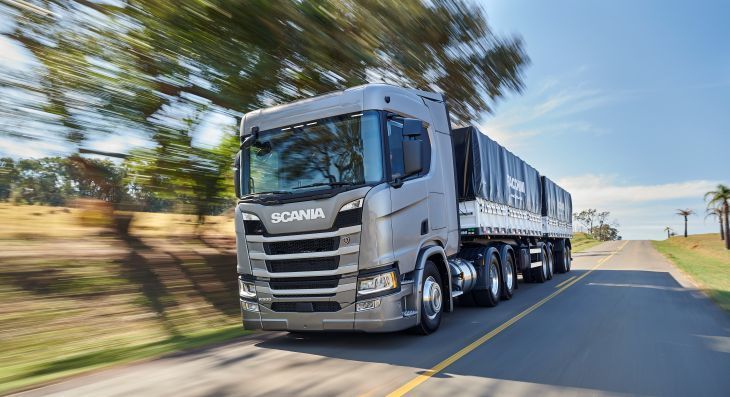 Imagen del nuevo camión Scania