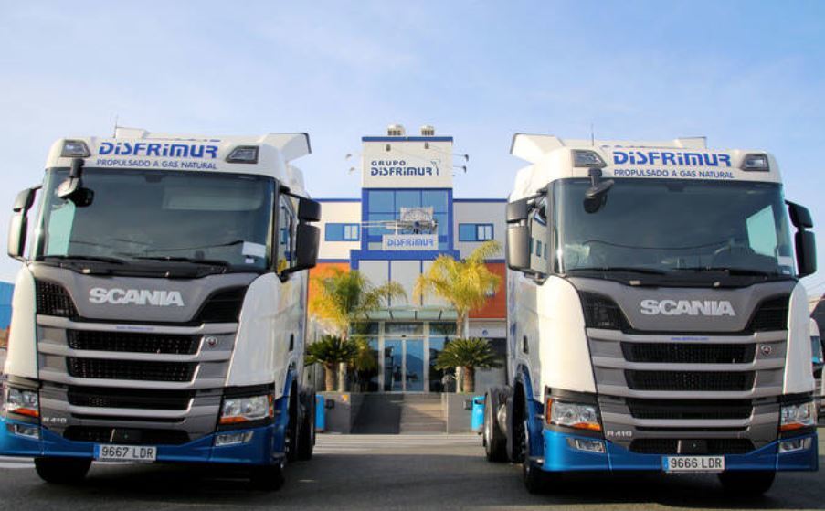 Camiones a GNL de Scania