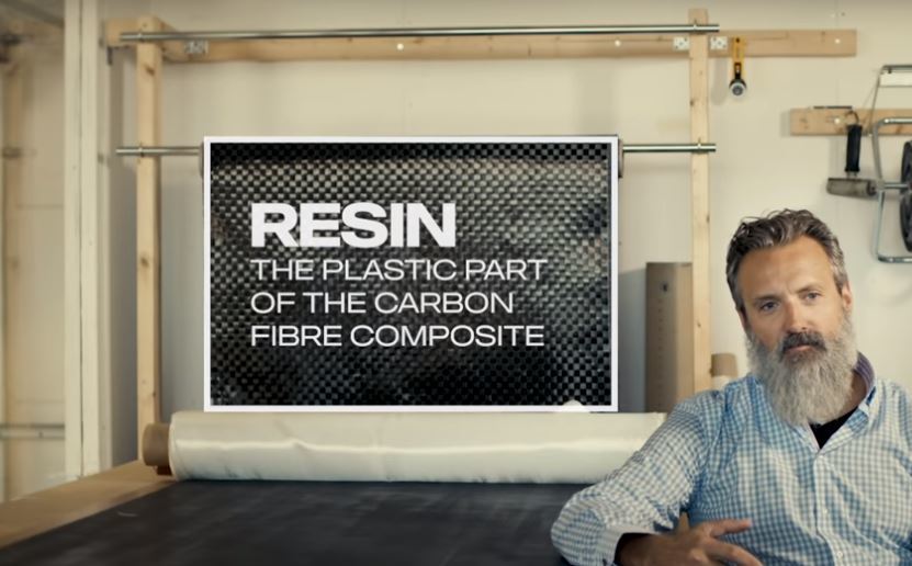 Imagen de la fibra de carbono creada por la empresa Corebon