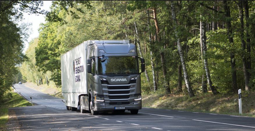 Imagen de un camión Scania
