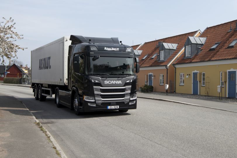 Imagen del Scania P 320 híbrido