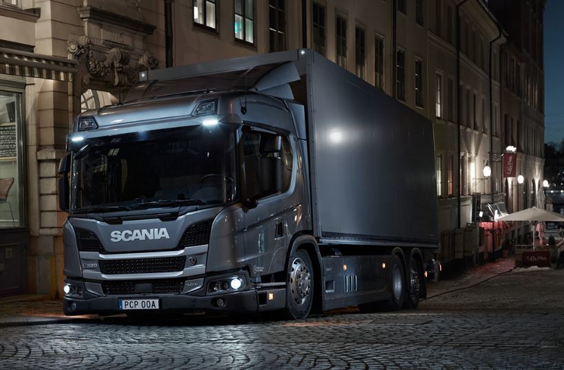 Imagen del Scania Híbrido