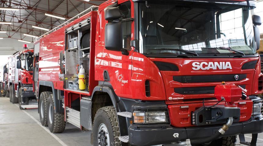 Camión de bomberos de Scania