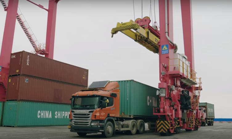 La presencia en China de Scania.,