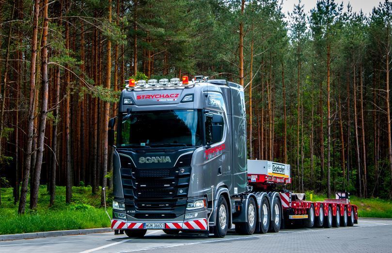 Imagen del Scania S 730 para transporte especial