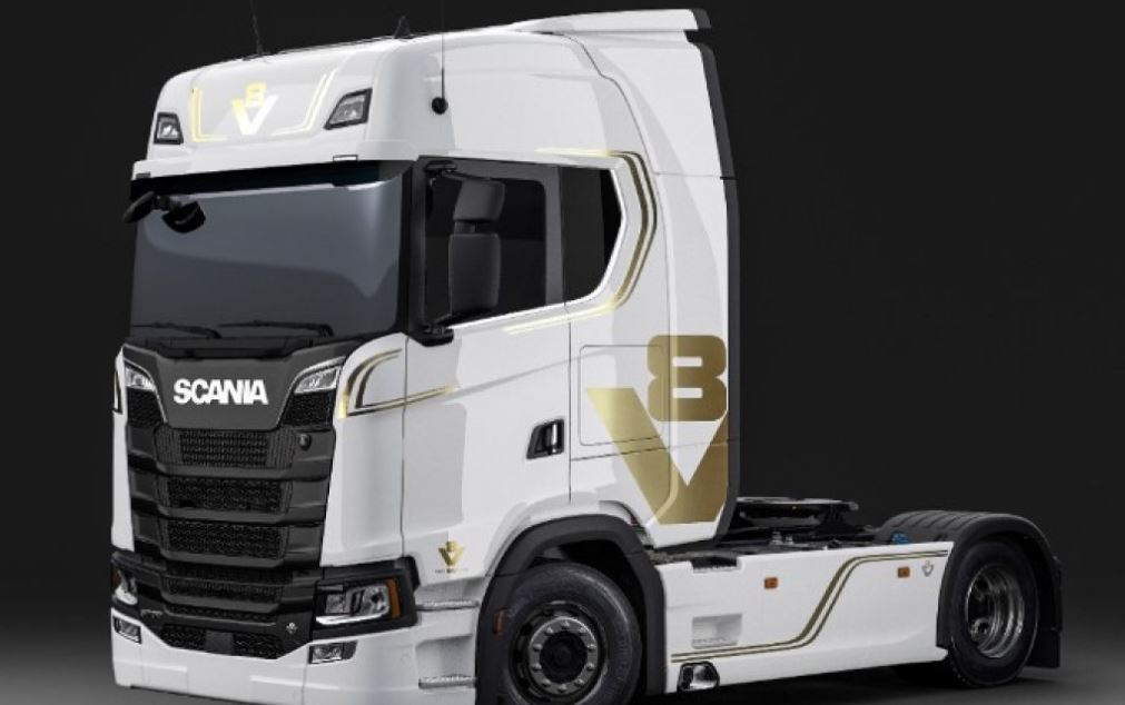 Imagen del Scania V8 edición especial