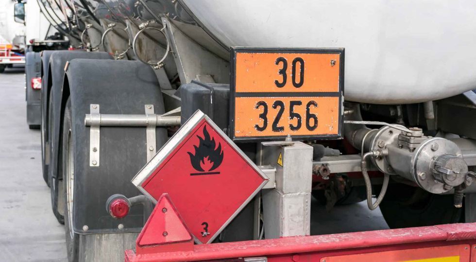 Imagen examen para el transporte de mercancías peligrosas