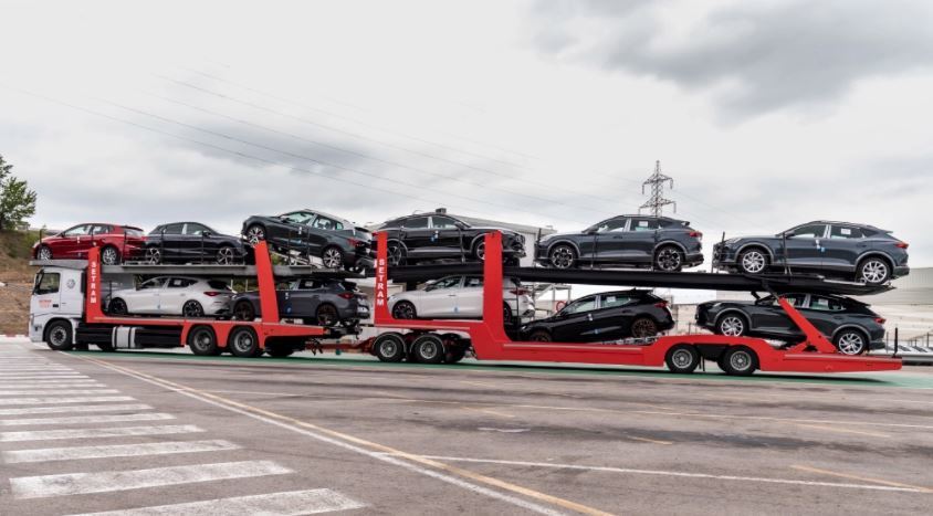 Imagen del megatruck de SEAT y SETRAM