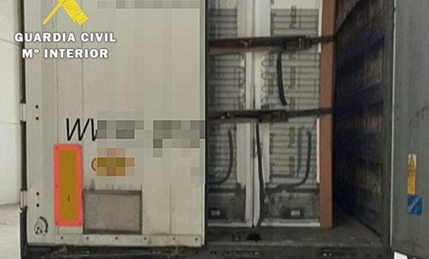 Imagen del camión sustraído / GUARDIA CIVIL