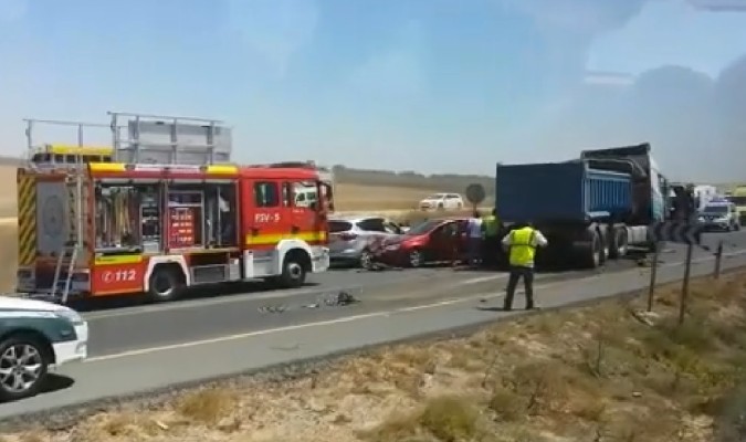 Imagen del accidente