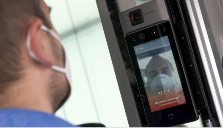Cámara de control en los autobuses de Irizar
