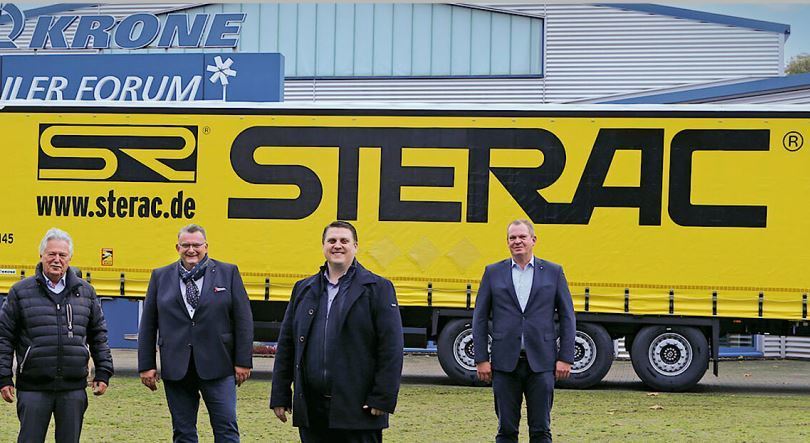 STERAC Transport & Logistik GmbH incorpora 40 semirremolques Krone a su flota