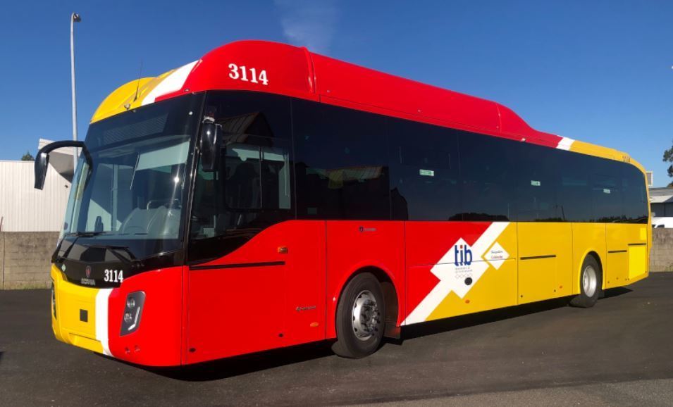 Imagen de un autobús de Sagalés
