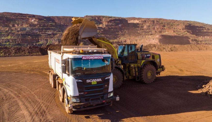 Scania y Rio Tinto acuerdan desarrollar soluciones de transporte autónomo