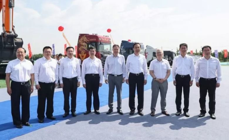 Scania comienza la construcción de una nueva fábrica en China