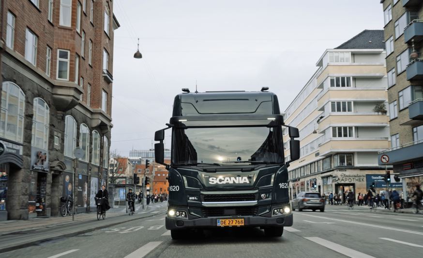Scania entregará más de 100 camiones eléctricos a la empresa ARC de Copenhague