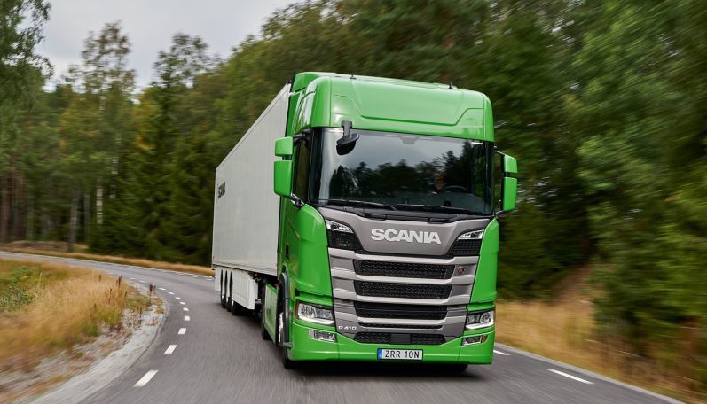 El camión de Scania gana el titulo de camión verde