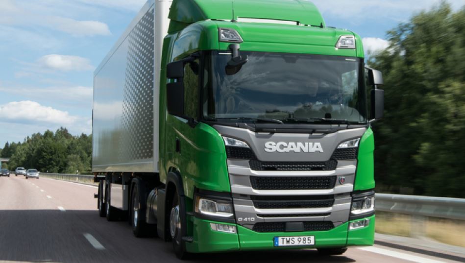 Imagen de los camiones Scania en México