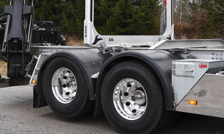 Imagen del também con eje desembragable de Scania