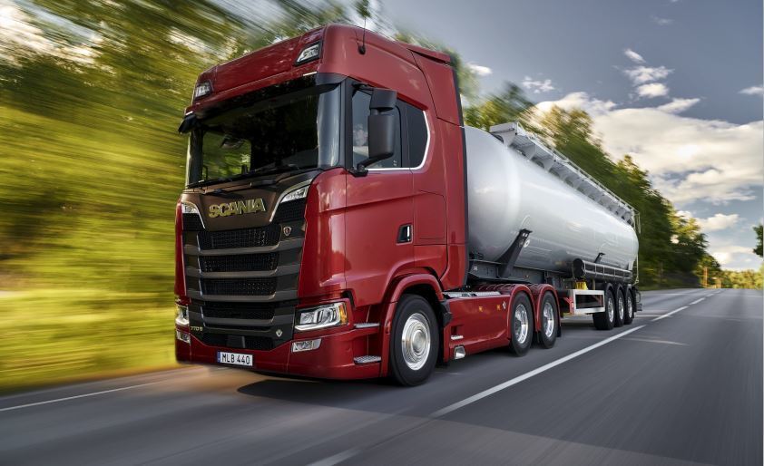 Imagen del nuevo camión Scania