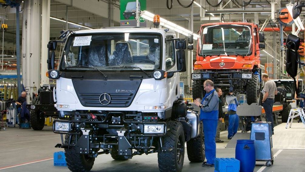 Imagen de Se cumplen 20 años de la fabricación del Unimog en Wörth.