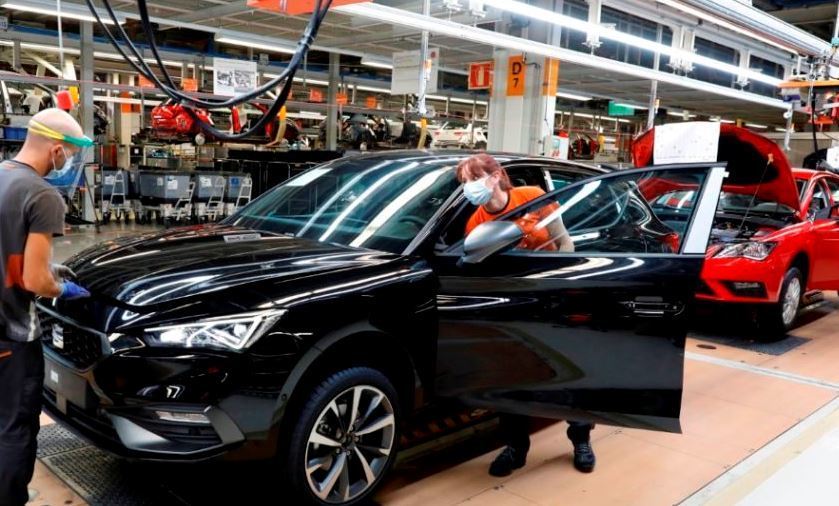 Trabajadores de Seat que se quedarán en ERTE 5 meses