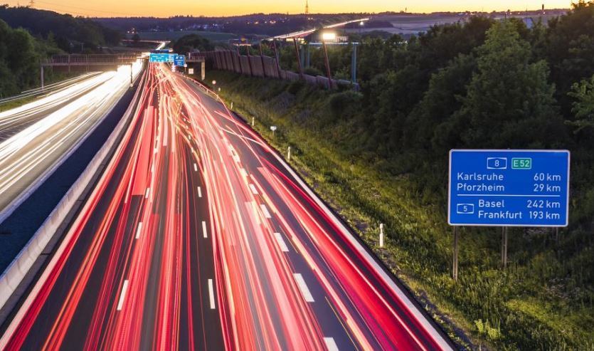 Imagen de una autopista en Alemania